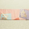 名古屋帯 六通柄 良品 正絹 花柄 名古屋仕立て なごや帯 リサイクル帯 帯 引箔 ピンク_画像12