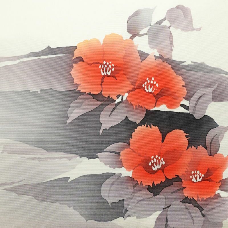 名古屋帯 太鼓柄 良品 正絹 花柄 名古屋仕立て なごや帯 リサイクル帯 帯 シンプル 白_画像2