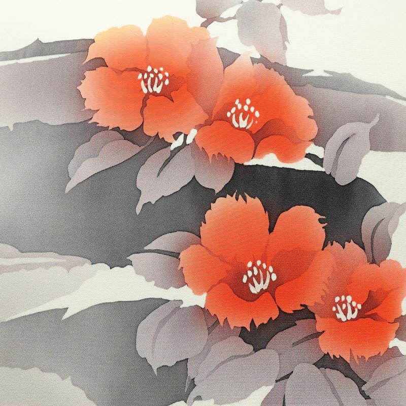 名古屋帯 太鼓柄 良品 正絹 花柄 名古屋仕立て なごや帯 リサイクル帯 帯 シンプル 白_画像3