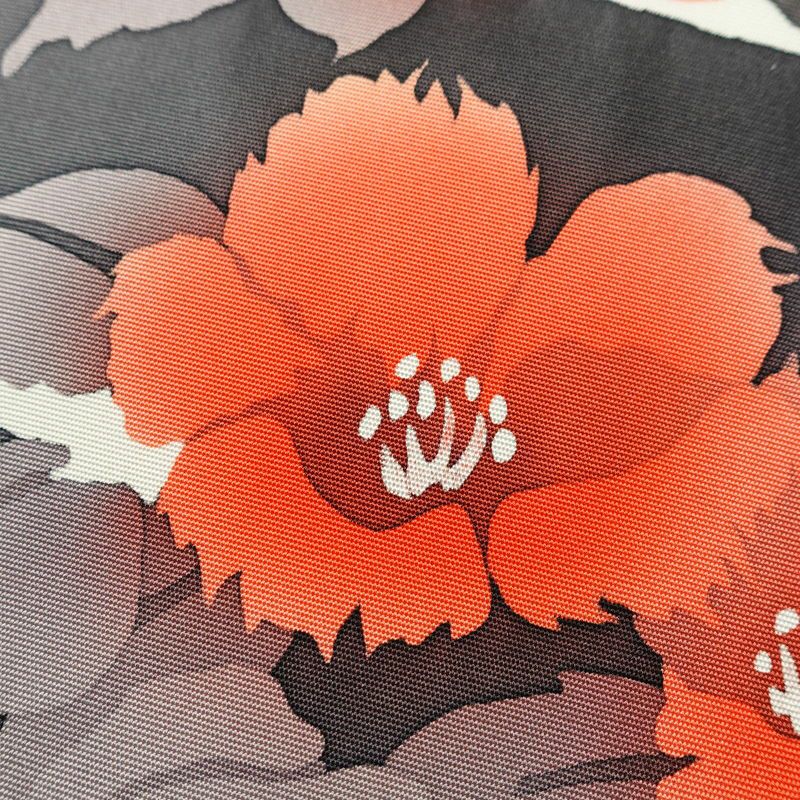 名古屋帯 太鼓柄 良品 正絹 花柄 名古屋仕立て なごや帯 リサイクル帯 帯 シンプル 白_画像4