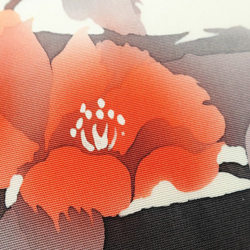 名古屋帯 太鼓柄 良品 正絹 花柄 名古屋仕立て なごや帯 リサイクル帯 帯 シンプル 白_画像6