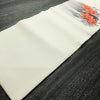 名古屋帯 太鼓柄 良品 正絹 花柄 名古屋仕立て なごや帯 リサイクル帯 帯 シンプル 白_画像10