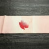 名古屋帯 太鼓柄 正絹 花柄 名古屋仕立て なごや帯 リサイクル帯 帯 銀彩 シンプル ピンク_画像14