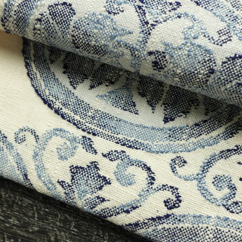 名古屋帯 六通柄 美品 正絹 幾何学柄・抽象柄 松葉仕立て なごや帯 リサイクル帯 帯 白_画像7