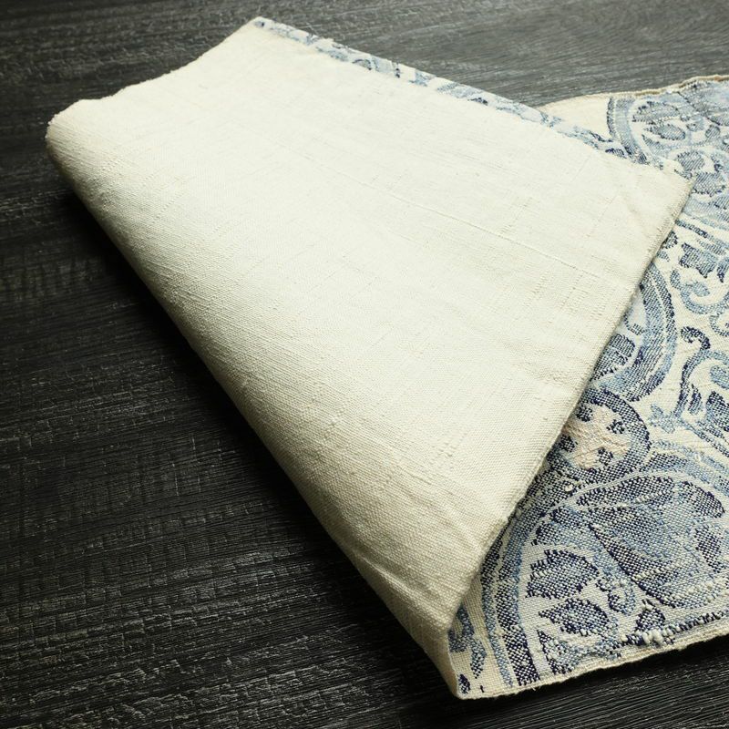 名古屋帯 六通柄 美品 正絹 幾何学柄・抽象柄 松葉仕立て なごや帯 リサイクル帯 帯 白_画像9