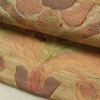 名古屋帯 六通柄 ふくれ織 正絹 花柄 通し仕立て なごや帯 リサイクル帯 帯 クリーム_画像8