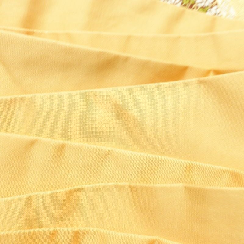 名古屋帯 太鼓柄 正絹 古典柄 名古屋仕立て なごや帯 リサイクル帯 帯 引箔 金糸 菊 ベージュ_画像17