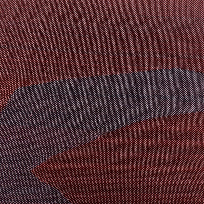 袋帯 太鼓柄 一般用 正絹 幾何学柄・抽象柄 リサイクル帯 帯 紫・藤色_画像4