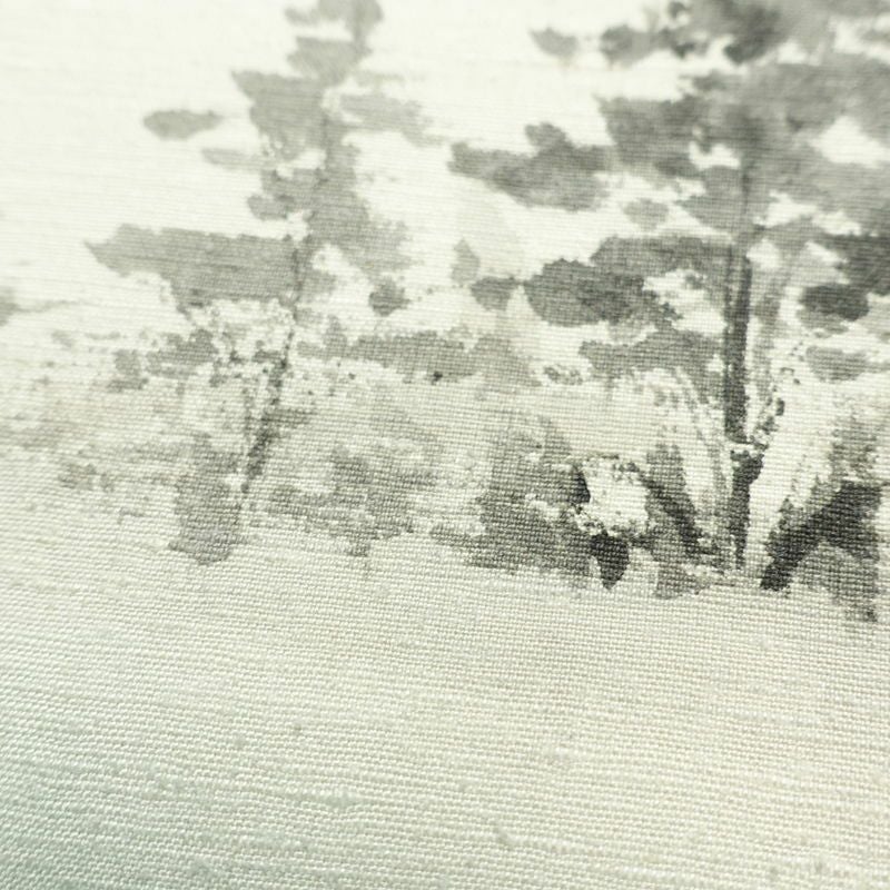 名古屋帯 太鼓柄 正絹 風景柄 名古屋仕立て なごや帯 リサイクル帯 帯 シンプル 緑・うぐいす色_画像7