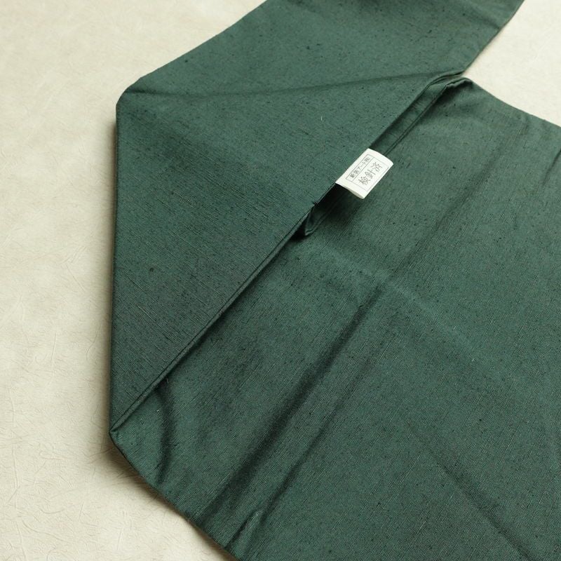 名古屋帯 太鼓柄 正絹 風景柄 名古屋仕立て なごや帯 リサイクル帯 帯 シンプル 緑・うぐいす色_画像19
