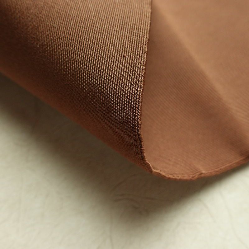 名古屋帯 太鼓柄 正絹 木の葉・植物柄 松葉仕立て なごや帯 リサイクル帯 帯 松葉 シンプル 茶_画像10