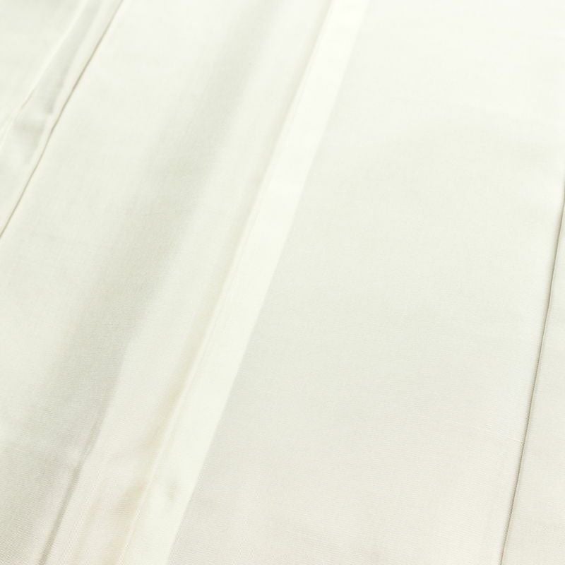 付け下げ 本加賀友禅 畠山登 美品 落款入り しつけ糸付き 正絹 木の葉・植物柄 袷仕立て 身丈168.5cm 裄丈68.5cm リサイクル着物 着物 付下 紬地 ピンクベージュ ピンク_画像20