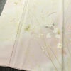 訪問着 美品 しつけ糸付き 縮緬 正絹 花柄 袷仕立て 身丈166.5cm 裄丈68cm リサイクル着物 着物 入学式 卒業式 七五三 お宮参り フォーマル 上品 ピンク_画像4