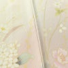 訪問着 美品 しつけ糸付き 縮緬 正絹 花柄 袷仕立て 身丈166.5cm 裄丈68cm リサイクル着物 着物 入学式 卒業式 七五三 お宮参り フォーマル 上品 ピンク_画像11