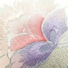 名古屋帯 太鼓柄 正絹 花柄 名古屋仕立て なごや帯 リサイクル帯 帯 刺繍 銀彩 金・銀_画像3