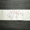 名古屋帯 太鼓柄 正絹 花柄 名古屋仕立て なごや帯 リサイクル帯 帯 刺繍 銀彩 金・銀_画像14
