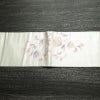 名古屋帯 太鼓柄 正絹 花柄 名古屋仕立て なごや帯 リサイクル帯 帯 刺繍 銀彩 金・銀_画像15