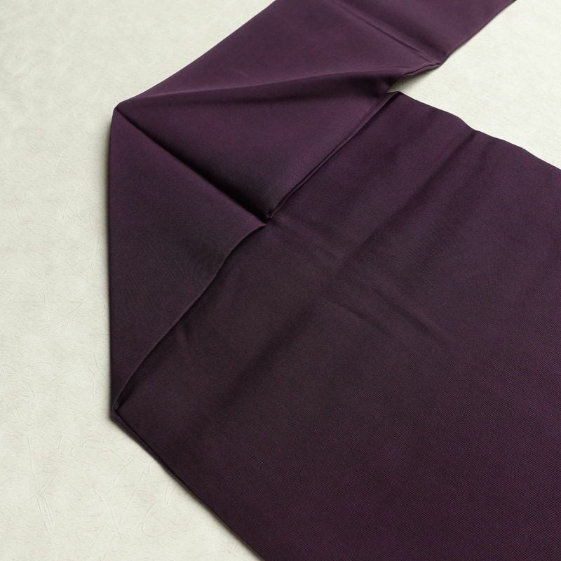 名古屋帯 太鼓柄 正絹 木の葉・植物柄 名古屋仕立て なごや帯 リサイクル帯 帯 金彩 紫・藤色_画像19