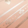 名古屋帯 六通柄 良品 正絹 花柄 名古屋仕立て なごや帯 リサイクル帯 帯 箔 ピンク_画像7