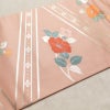 名古屋帯 六通柄 良品 正絹 花柄 名古屋仕立て なごや帯 リサイクル帯 帯 箔 ピンク_画像12