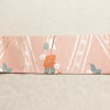 名古屋帯 六通柄 良品 正絹 花柄 名古屋仕立て なごや帯 リサイクル帯 帯 箔 ピンク_画像13