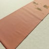 名古屋帯 太鼓柄 良品 縮緬 正絹 風景柄 名古屋仕立て なごや帯 リサイクル帯 帯 シンプル ピンク_画像9