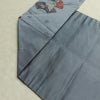 名古屋帯 六通柄 正絹 古典柄 名古屋仕立て なごや帯 リサイクル帯 帯 扇子 青・紺_画像19