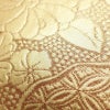 名古屋帯 六通柄 良品 正絹 花柄 名古屋仕立て なごや帯 リサイクル帯 帯 金・銀_画像6