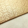 名古屋帯 六通柄 良品 正絹 花柄 名古屋仕立て なごや帯 リサイクル帯 帯 金・銀_画像12