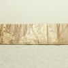 名古屋帯 六通柄 良品 正絹 花柄 名古屋仕立て なごや帯 リサイクル帯 帯 金・銀_画像13