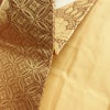 名古屋帯 六通柄 良品 正絹 花柄 名古屋仕立て なごや帯 リサイクル帯 帯 金・銀_画像20