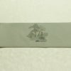 名古屋帯 太鼓柄 正絹 風景柄 名古屋仕立て なごや帯 リサイクル帯 帯 金彩 シンプル 緑・うぐいす色_画像11