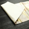 名古屋帯 六通柄 ふくれ織 正絹 幾何学柄・抽象柄 なごや帯 リサイクル帯 帯 引箔 多色使い_画像9