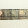 名古屋帯 六通柄 良品 正絹 古典柄 名古屋仕立て なごや帯 リサイクル帯 帯 箔 青・紺_画像13