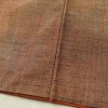 紬 正絹 その他の柄 袷仕立て 身丈153.5cm 裄丈62.5cm リサイクル着物 着物 モダン シンプル 茶_画像12