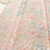 小紋 総柄 正絹 花柄 袷仕立て 身丈157.5cm 裄丈64.5cm リサイクル着物 着物 ピンク_画像5