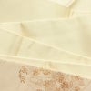 名古屋帯 六通柄 良品 正絹 古典柄 名古屋仕立て なごや帯 リサイクル帯 帯 引箔 雪輪 麻の葉 ベージュ_画像17