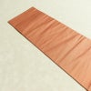 名古屋帯 太鼓柄 良品 正絹 縞柄・線柄 名古屋仕立て なごや帯 リサイクル帯 帯 ピンクオレンジ 橙_画像15