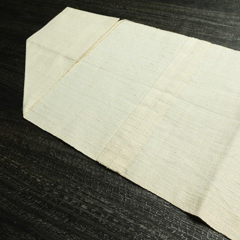 名古屋帯 六通柄 正絹 幾何学柄・抽象柄 松葉仕立て なごや帯 リサイクル帯 帯 モダン 多色使い_画像17