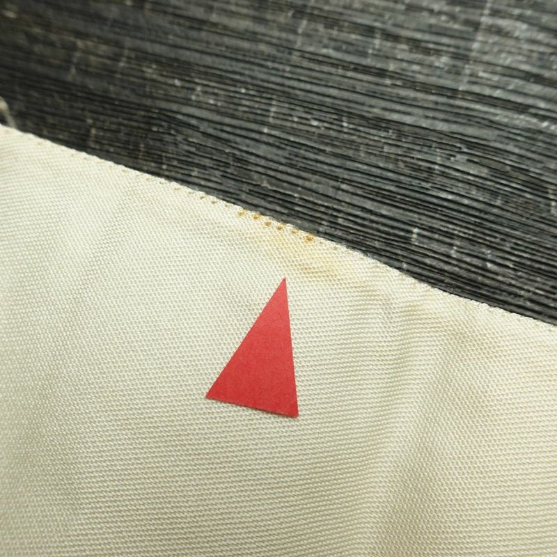 名古屋帯 六通柄 正絹 幾何学柄・抽象柄 松葉仕立て なごや帯 リサイクル帯 帯 モダン 多色使い_画像20