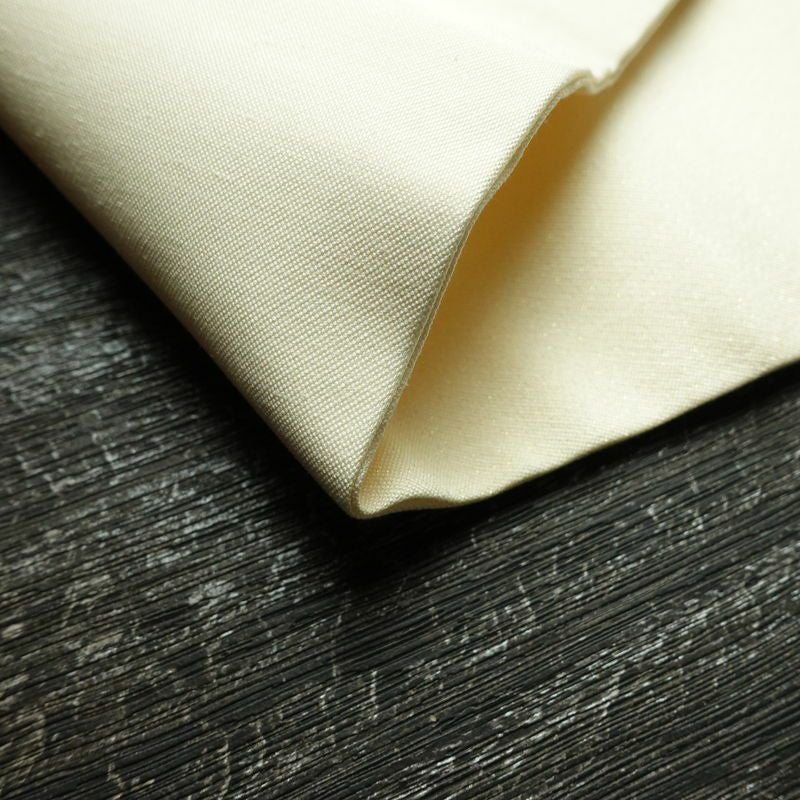 名古屋帯 太鼓柄 良品 正絹 木の葉・植物柄 名古屋仕立て なごや帯 リサイクル帯 帯 刺繍 箔 青・紺_画像12