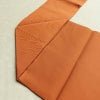 名古屋帯 太鼓柄 良品 落款入り 正絹 幾何学柄・抽象柄 名古屋仕立て なごや帯 リサイクル帯 帯 橙_画像19