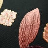 名古屋帯 太鼓柄 金駒刺繍 正絹 古典柄 名古屋仕立て なごや帯 リサイクル帯 帯 刺繍 シンプル 黒_画像5