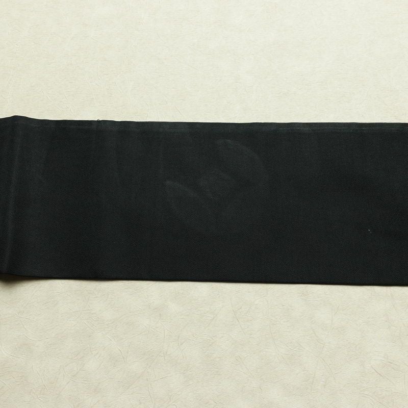 名古屋帯 太鼓柄 金駒刺繍 正絹 古典柄 名古屋仕立て なごや帯 リサイクル帯 帯 刺繍 シンプル 黒_画像15