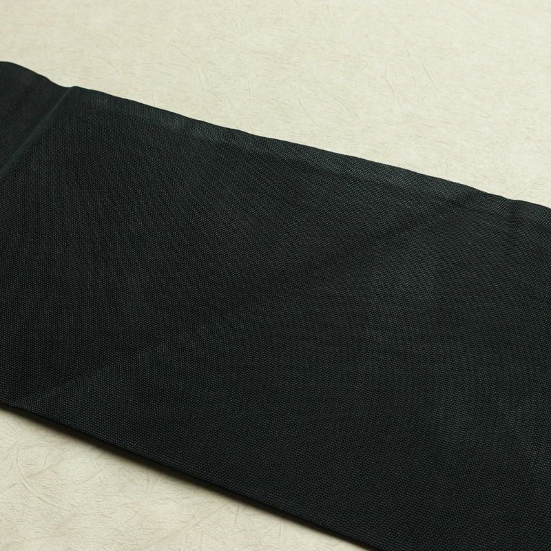 名古屋帯 太鼓柄 金駒刺繍 正絹 古典柄 名古屋仕立て なごや帯 リサイクル帯 帯 刺繍 シンプル 黒_画像18