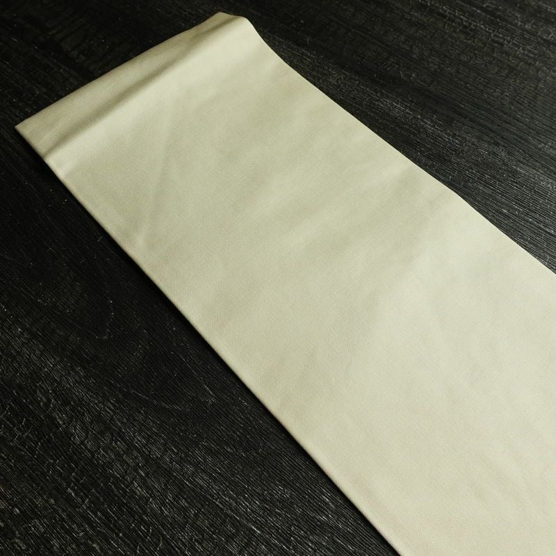 名古屋帯 太鼓柄 正絹 花柄 名古屋仕立て なごや帯 リサイクル帯 帯 箔 金糸 クリーム_画像16