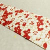 名古屋帯 全通柄 良品 正絹 花柄 名古屋仕立て なごや帯 リサイクル帯 帯 多色使い_画像15
