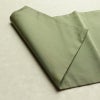 名古屋帯 太鼓柄 正絹 木の葉・植物柄 名古屋仕立て なごや帯 リサイクル帯 帯 引箔 シンプル 緑・うぐいす色_画像9