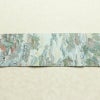 名古屋帯 金彩 全通柄 美品 縮緬 正絹 風景柄 名古屋仕立て なごや帯 リサイクル帯 帯 青・紺_画像14