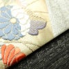 名古屋帯 桃山招宴文 九寸本金 太鼓柄 良品 正絹 古典柄 名古屋仕立て なごや帯 リサイクル帯 帯 箔 金糸 金・銀_画像12